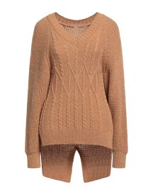 【送料無料】 ビアンコギアッチオ レディース ニット・セーター アウター Sweater Camel