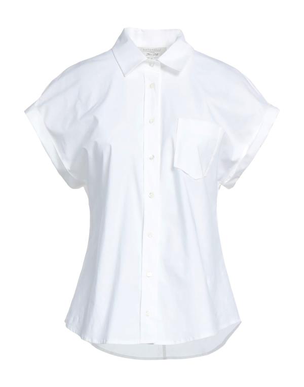 最大45%OFFクーポン アントネリ レディース シャツ ブラウス トップス Solid color shirts blouses White  circulorosario.org.ar