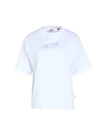 【送料無料】 ジーシーディーエス レディース Tシャツ トップス Basic T-shirt White