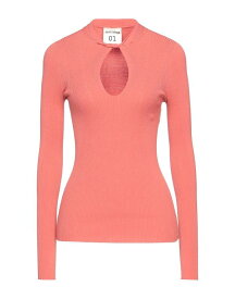 【送料無料】 セミクチュール レディース ニット・セーター アウター Sweater Salmon pink