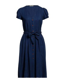 【送料無料】 セッソン レディース ワンピース トップス Midi dress Blue