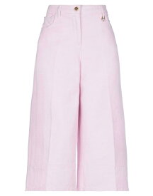 【送料無料】 アンジェロマラニー レディース カジュアルパンツ クロップドパンツ ボトムス Cropped pants & culottes Pink