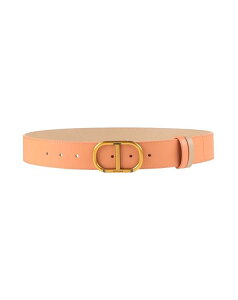�c�C���Z�b�g ���f�B�[�X ���U�[���� �x���g TWINSET ���M�����[���x���g Apricot �A�v���R�b�g
