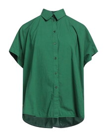 【送料無料】 ナインティーン セブンティ レディース シャツ ブラウス トップス Solid color shirts & blouses Green