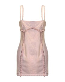 【送料無料】 オフホワイト レディース ワンピース トップス Short dress Pastel pink