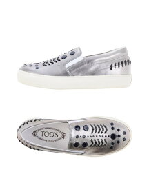 【送料無料】 トッズ レディース スニーカー シューズ Sneakers Silver