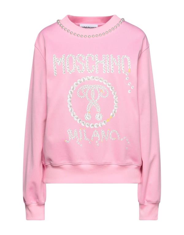 モスキーノ レディース パーカー・スウェット アウター Sweatshirt Pink オンライン卸売価格 レディースファッション 
