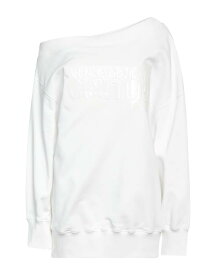 【送料無料】 ヴェルサーチ レディース パーカー・スウェット アウター Sweatshirt Off white