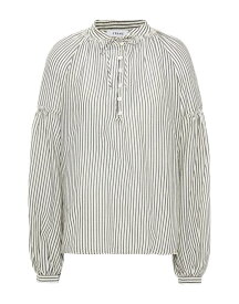 【送料無料】 フレーム レディース シャツ トップス Blouse White