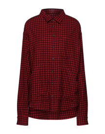 【送料無料】 ディースクエアード レディース シャツ トップス Checked shirt Red