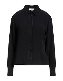 【送料無料】 モモニ レディース シャツ トップス Solid color shirts & blouses Black