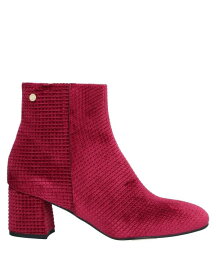 【送料無料】 トラサルディ レディース ブーツ・レインブーツ シューズ Ankle boot Burgundy