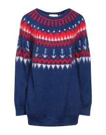 【送料無料】 アニエバイ レディース ニット・セーター アウター Sweater Blue