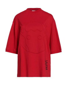 【送料無料】 AZファクトリー レディース Tシャツ トップス T-shirt Red