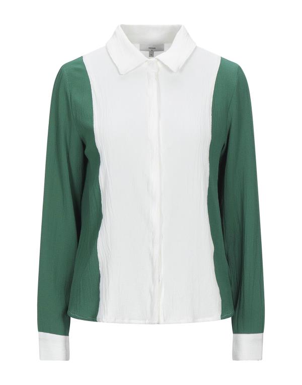 超高品質で人気の ミニマム レディース シャツ トップス Patterned shirts blouses White  viswainfotech.com