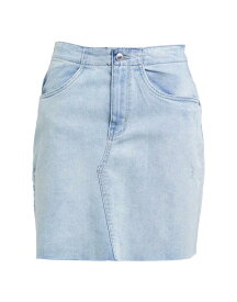 【送料無料】 ヴェロモーダ レディース スカート ボトムス Denim skirt Light blue