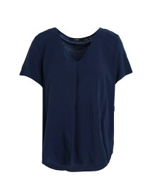 【送料無料】 ヴェロモーダ レディース Tシャツ トップス T-shirt Navy blue