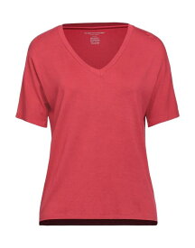【送料無料】 マジェスティック レディース Tシャツ トップス T-shirt Brick red