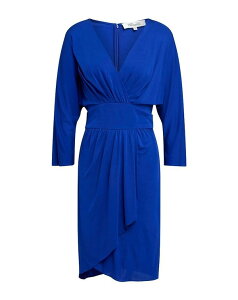 �_�C�A�� �t�H�� �t�@�X�e���o�[�O ���f�B�[�X �h���X DIANE VON FURSTENBERG �~�j�����s�[�X�E�h���X Bright Blue �u���[