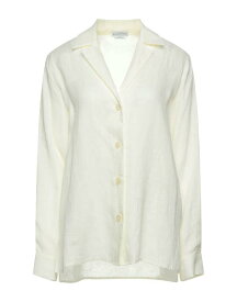 【送料無料】 バランタイン レディース シャツ リネンシャツ トップス Linen shirt Ivory