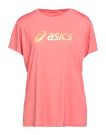 【送料無料】 アシックス レディース Tシャツ トップス T-shirt Salmon pink