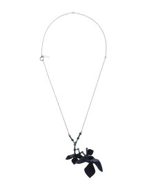 【送料無料】 マルニ レディース ネックレス・チョーカー・ペンダントトップ アクセサリー Necklace Midnight blue