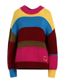 【送料無料】 ディースクエアード レディース ニット・セーター アウター Sweater Burgundy