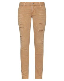 【送料無料】 ディースクエアード レディース デニムパンツ ジーンズ ボトムス Denim pants Camel