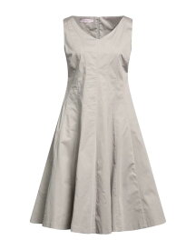 【送料無料】 ロッソピューロ レディース ワンピース トップス Midi dress Light grey