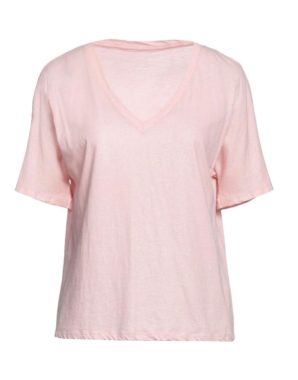 【送料無料】 マジェスティック レディース Tシャツ トップス T-shirt Light pink