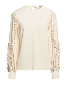 【送料無料】 スオリ レディース シャツ ブラウス トップス Blouse Beige