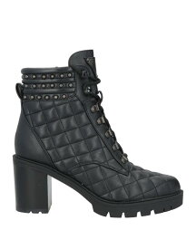 【送料無料】 ゲス レディース ブーツ・レインブーツ ブーティ シューズ Ankle boot Black