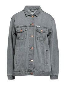 【送料無料】 ラングラー レディース ジャケット・ブルゾン デニムジャケット アウター Denim jacket Grey