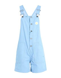 【送料無料】 バンズ レディース カジュアルパンツ ボトムス Denim overall Light blue