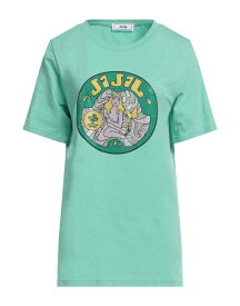 【送料無料】 ジジル レディース Tシャツ トップス T-shirt Light green