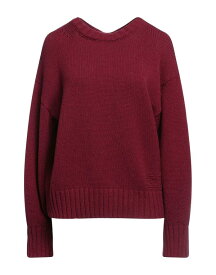 【送料無料】 セミクチュール レディース ニット・セーター アウター Sweater Burgundy