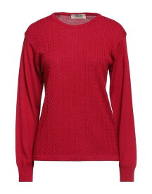 【送料無料】 ティーエスディ12 レディース ニット・セーター アウター Sweater Brick red