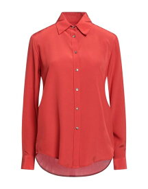 【送料無料】 カミセッタスノーブ レディース シャツ トップス Silk shirts & blouses Brick red