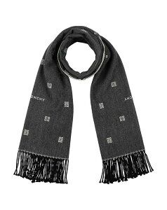 �W�o���V�[ ���f�B�[�X �A�N�Z�T���[ �}�t���[�E�X�g�[���E�X�J�[�t GIVENCHY �}�t���[���X�J�[�t Black �u���b�N