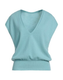 【送料無料】 マロ レディース ニット・セーター アウター Cashmere blend Sky blue