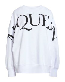 【送料無料】 アレキサンダー・マックイーン レディース パーカー・スウェット アウター Sweatshirt White