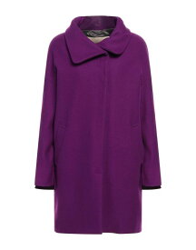 【送料無料】 ヘルノ レディース コート アウター Coat Deep purple