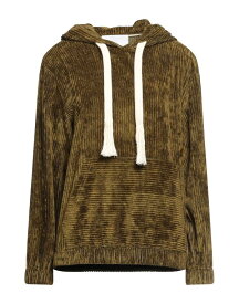 【送料無料】 エリカ・カヴァリーニ レディース パーカー・スウェット フーディー アウター Hooded sweatshirt Military green