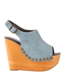 【送料無料】 ジェフリー キャンベル レディース サンダル シューズ Mules and clogs Sky blue