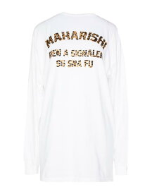 【送料無料】 マハリシ レディース Tシャツ トップス T-shirt White