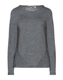 【送料無料】 ティーエスディ12 レディース ニット・セーター アウター Sweater Grey