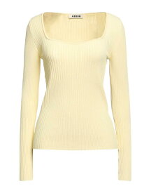 【送料無料】 エーロン レディース ニット・セーター アウター Sweater Light yellow