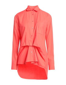 【送料無料】 シエス・マルジャン レディース シャツ トップス Solid color shirts & blouses Coral