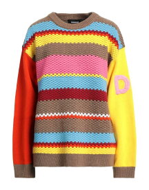 【送料無料】 ディースクエアード レディース ニット・セーター アウター Sweater Khaki