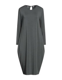 【送料無料】 ロッソピューロ レディース ワンピース トップス Midi dress Steel grey